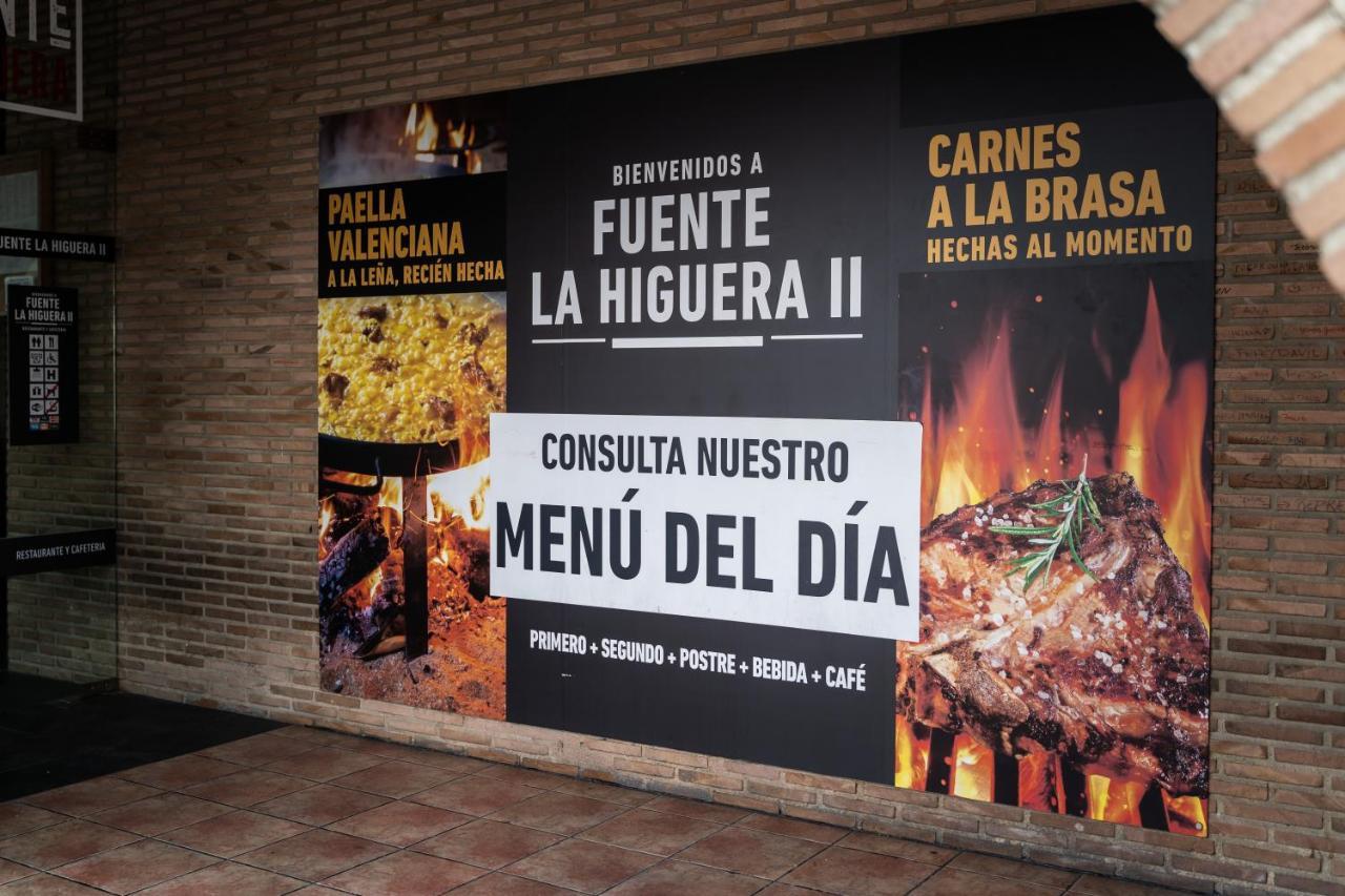 As Hoteles Fuente La Higuera Direccion Valencia La Font de la Figuera Ngoại thất bức ảnh